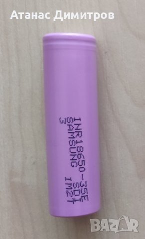 Li-Ion Литиево йонни батерии Samsung INR18650-35E 3450mAh 10А 3.7-4.2V, снимка 1