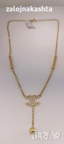 Ново Златно колие Chanel-8,81гр/14кр, снимка 2 - Колиета, медальони, синджири - 50976072