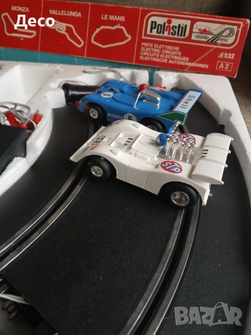 Polistil електрически писти със колички., снимка 4 - Колекции - 52647165