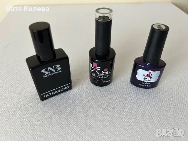 Нови гел лакове 3бр., снимка 5 - Продукти за маникюр - 48416049
