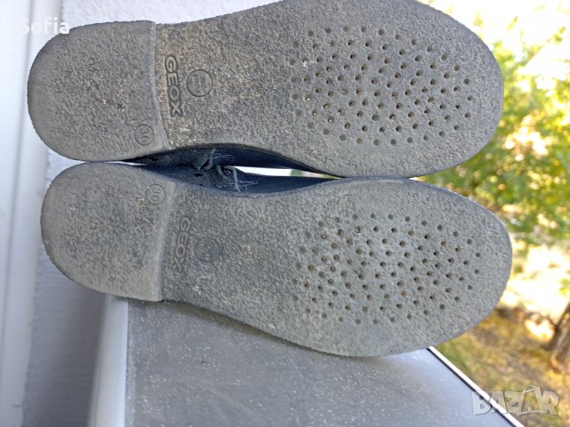 Боти естествена кожа Geox 30н., снимка 3 - Детски боти и ботуши - 38483746