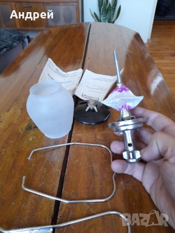 Стара газова лампа Predom, снимка 6 - Други ценни предмети - 33443100