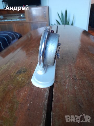 Стар настолен часовник,будилник Дружба, снимка 5 - Антикварни и старинни предмети - 43928321