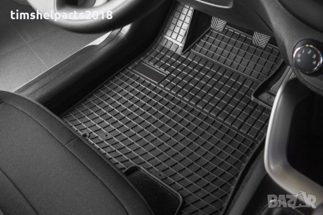 Гумени стелки Frogum за Dacia Dokker след 2013 година 4 части черни, снимка 3 - Аксесоари и консумативи - 32218687