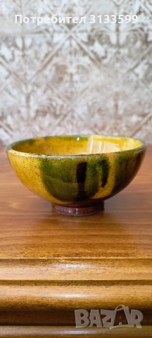 Три КЕРАМИЧНИ съдчета за ядки; Две стъклени купички за крем, снимка 7 - Други - 51698349