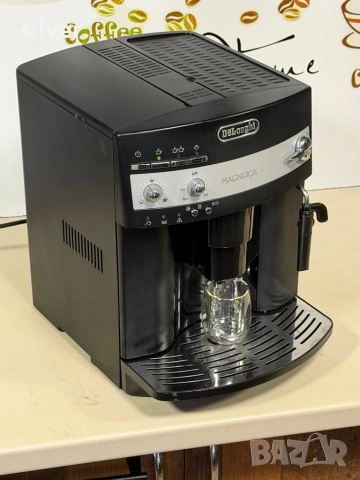 Кафемашина кафе автомат delonghi magnifica с гаранция, снимка 5 - Кафемашини - 52755165