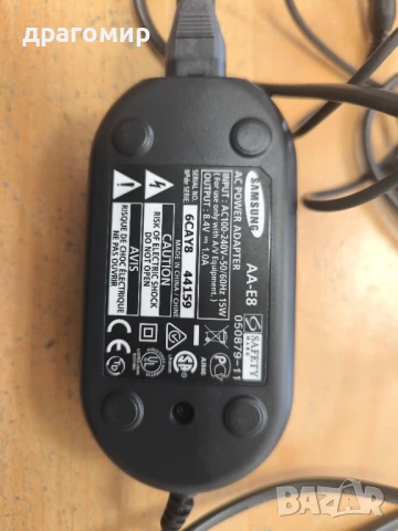 SAMSUNG AC ADAPTER AA-E8, снимка 2 - Батерии, зарядни - 50574916