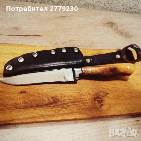 Стар масивен и здрав нож, снимка 15 - Други ценни предмети - 51427164