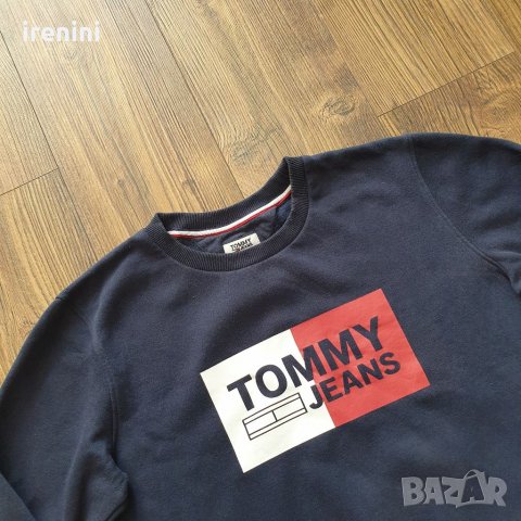 Страхотен мъжки пуловер TOMMY HILFIGER размер XL , снимка 3 - Пуловери - 34663028