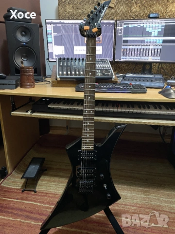 Grover Jackson KE.A-52, 1997, Произведено в Япония., снимка 2 - Китари - 53398451