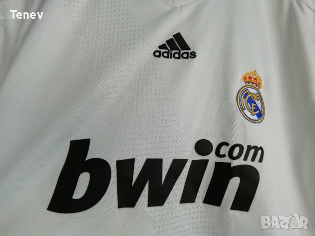 Real Madrid Adidas детска оригинална тениска фланелка размер 30/32 Реал Мадрид , снимка 3 - Детски тениски и потници - 43317252