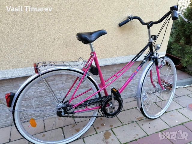 Дамски розов велосипед Vintage 28 , снимка 3 - Велосипеди - 52770346