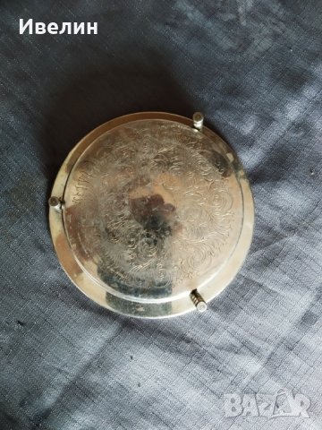 комплект посребрени подложки за чаши, снимка 2 - Антикварни и старинни предмети - 28133890