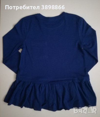 Блуза за момиче с дълъг ръкав - размер 122 - 128 см., снимка 3 - Детски Блузи и туники - 43342256