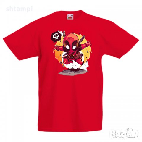 Детска тениска Marvel Deadpool 1 Игра,Изненада,Подарък,Геймър,, снимка 4 - Детски Блузи и туники - 36716692
