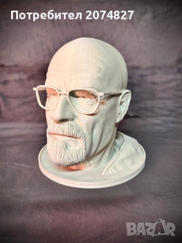 Фигурка Walter White (breaking bad) / Ултър Уайт статуетка, снимка 2 - Декорация за дома - 53274180