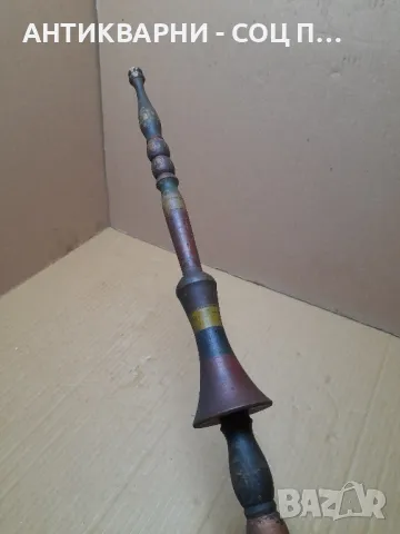 Соц Стара Дървена Хурка., снимка 7 - Антикварни и старинни предмети - 49200219