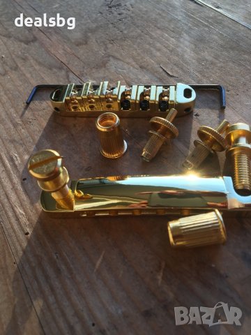 Бридж за LP tune-o-matic пълен комплект, снимка 3 - Китари - 38694154