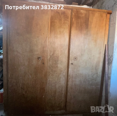 🪵 Дървен гардероб , снимка 1