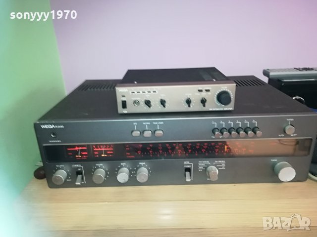 WEGA VS wega-big & *MINI receiver/AMPLIFIER 1904211636, снимка 2 - Ресийвъри, усилватели, смесителни пултове - 32607848