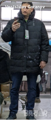 Нова, дебела, дълга, зимна грейка/палто за висок ръст