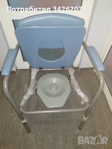 Кожен стол тоалетна , снимка 1 - Грижа за инвалиди - 37273652