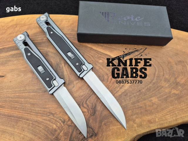 Reate EXO Graviti knife,гравитационен сгъваем нож,два размера, снимка 3 - Ножове - 49278687