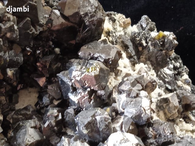 №91, Сфалерит клеофан с кварц, , снимка 3 - Декорация за дома - 44125368