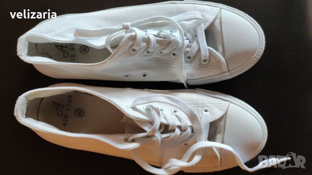 Бели кецове N 40 (38), снимка 1