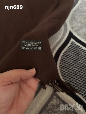 Шал от 100% кашмир, снимка 2 - Шалове - 53228573