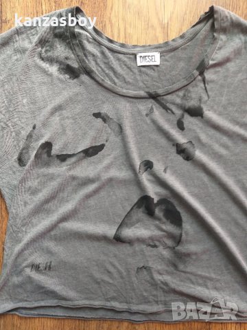 diesel - страхотна дамска тениска, снимка 3 - Тениски - 32924248