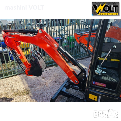 Мини багер 2 тона, с кабина, чупеща стрела, NT-E20, снимка 5 - Индустриална техника - 52154880