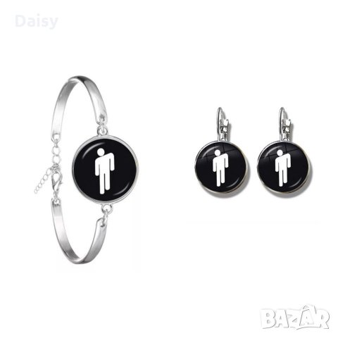 Комплекти Billie Eilish / Били Айлиш, снимка 5 - Бижутерийни комплекти - 26773162