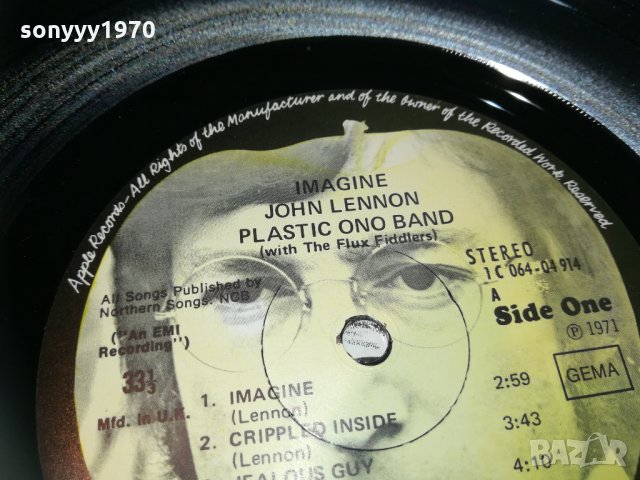 поръчана-john lennon imagine-mfd in uk внос германия 2303212020, снимка 9 - Грамофонни плочи - 32278011