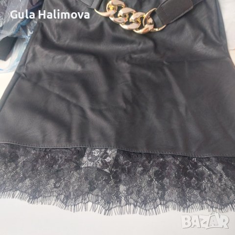 Дамска   кожена пола, снимка 4 - Поли - 43361635