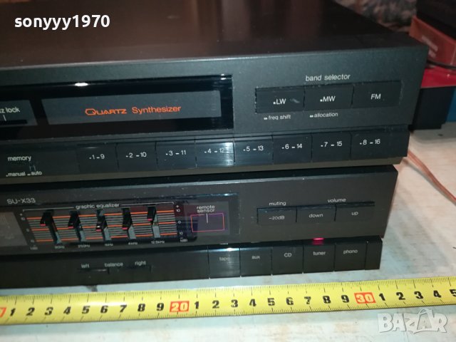 TECHNICS AMPLIFIER+TECHNICS TUNER-MADE IN JAPAN-SWISS N1001241836, снимка 8 - Ресийвъри, усилватели, смесителни пултове - 43748599