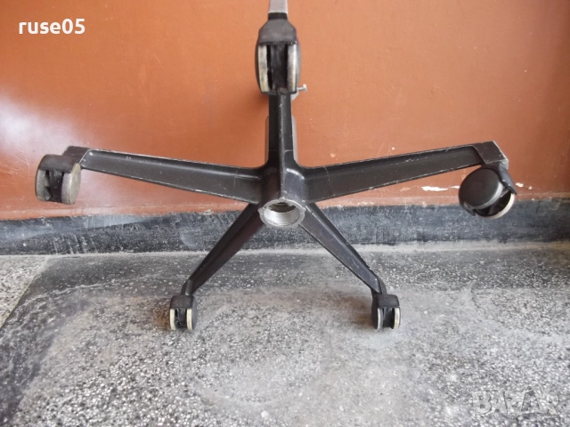 Кръстачка с колелца и амортисьор за офис стол, снимка 5 - Столове - 51458181