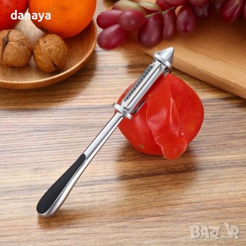 3492 Мултифункционална белачка за зеленчуци и плодове, снимка 3 - Аксесоари за кухня - 39532209