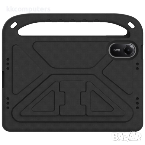 EVA Удароустойчив калъф за Xiaomi Redmi Pad 2 | Протектор, Вградена стойка, Дръжка |Цвят: Черен, Син, снимка 8 - Калъфи, кейсове - 52117045