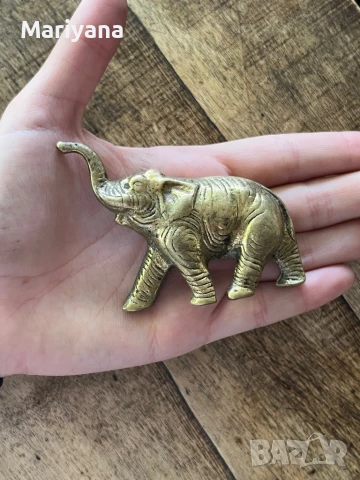Винтидж фигурка на слон (бронз)