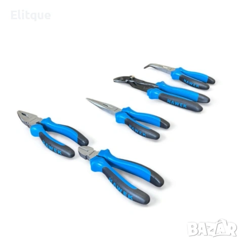 Професионален комплект клещи 5 части HAWEK, снимка 4 - Други стоки за дома - 53127782