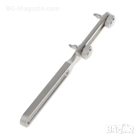 Професионална отварачка за отваряне на часовници часовникарски инструмент за смяна на батерия ремонт, снимка 2 - Други инструменти - 50988320