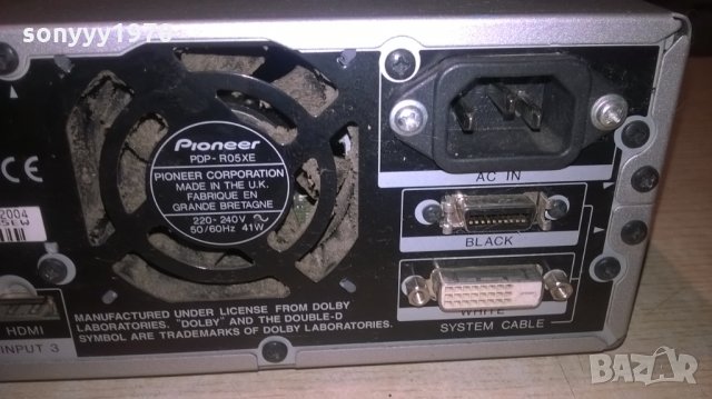 pioneer media receiver pdp-r05xe made in uk-hdmi dvb внос англия, снимка 15 - Плейъри, домашно кино, прожектори - 27309826