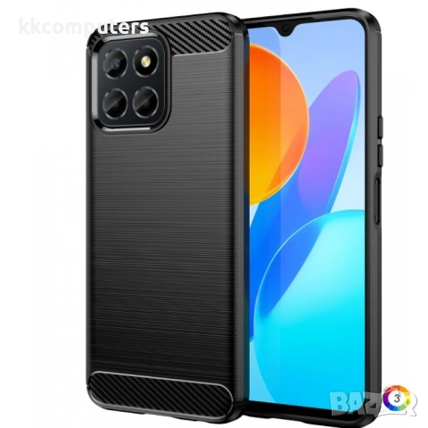 Honor X7a Carbon Fiber Калъф и Протектор