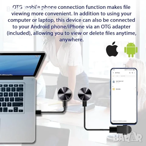 DizerLin Магнитен мини рекордер (диктофон) с гласово активиране, снимка 6 - Други - 50904869