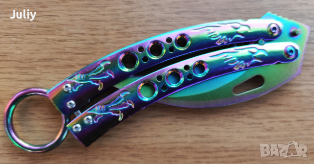  Сгъваем нож-пеперуда / 5 модела /, снимка 15 - Ножове - 36487264