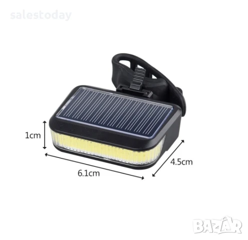 Фар или стоп за колело 2 в 1, Светлини за колело, Соларна светлина за велосипеди, снимка 2 - Аксесоари за велосипеди - 51428959