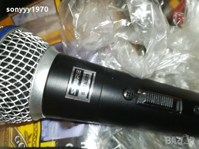shure beta sm58s-profi microphone swiss 0104211707, снимка 9 - Микрофони - 32387591