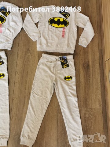 134 размер нови комплекти Batman и marvel, снимка 2 - Детски комплекти - 44078340