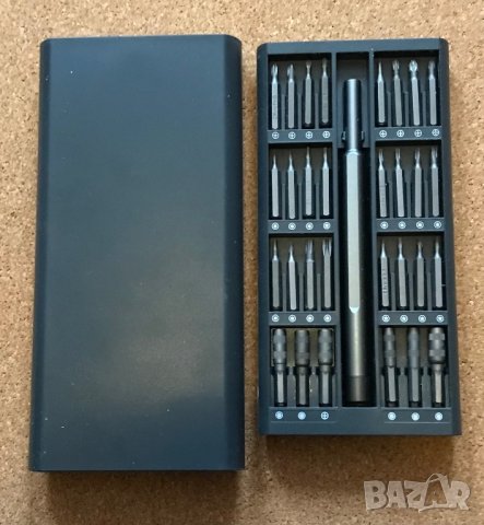 Минибитове за фини ремонти 63 части.НОВИ!, снимка 3 - Отвертки - 39801772